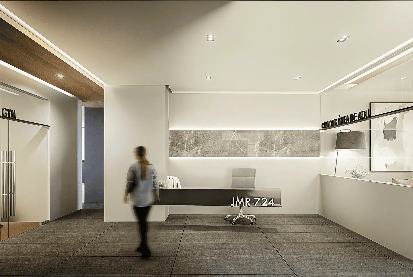 Recepción y áreas comunes